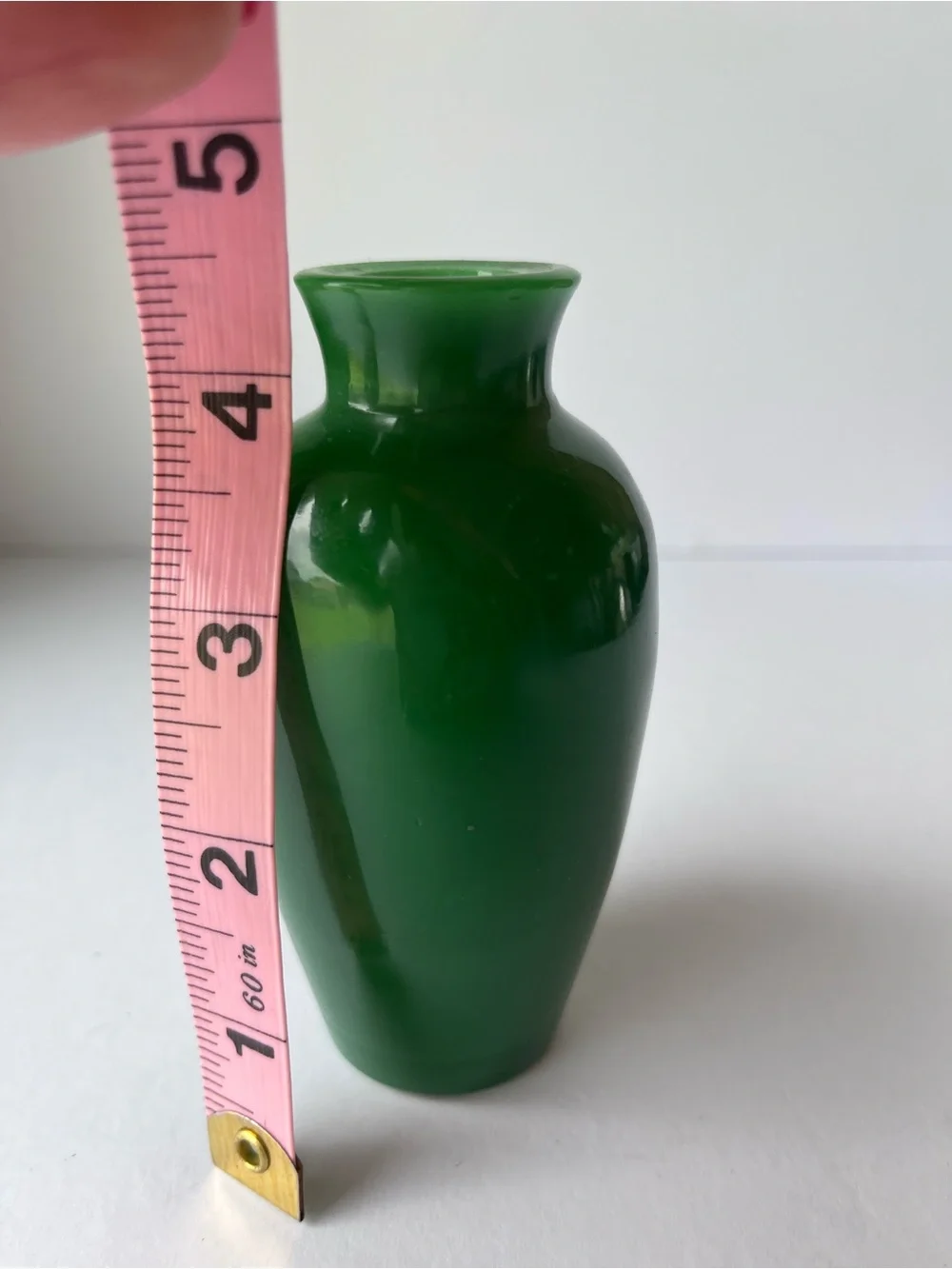 Vintage Green Mini Bud Vase - Picture 5 of 6